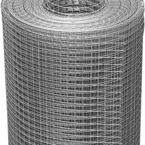 Seboss Heavy Duty Hardware Cloth Roll 1/4 inch Mesh 48 inch 23 Gauge
